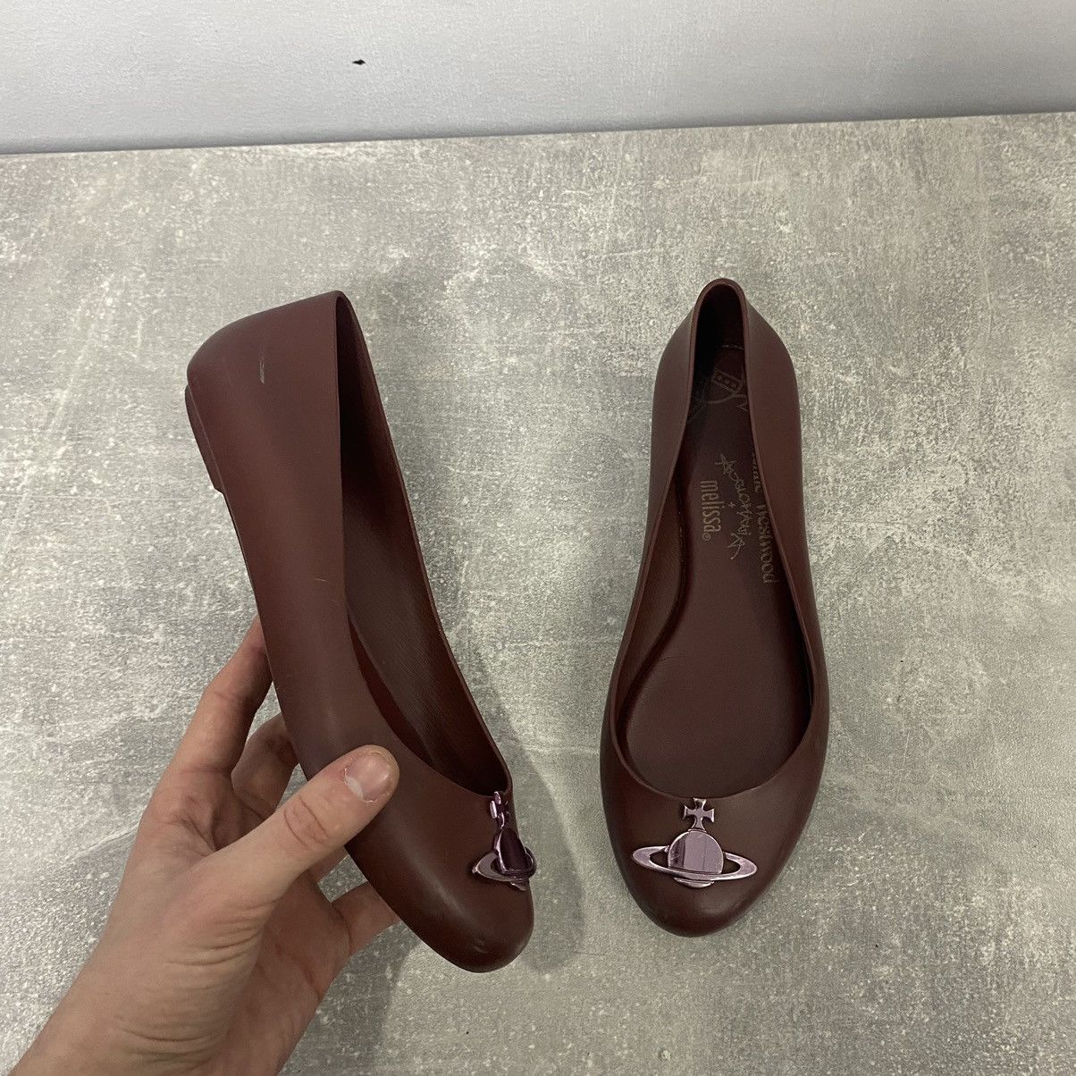 Melissa × Vivienne Westwood Vivienne Westwood × Melissa Anglomania Ballet Flats Size US 9 / IT 39 - 1 Thumbnail