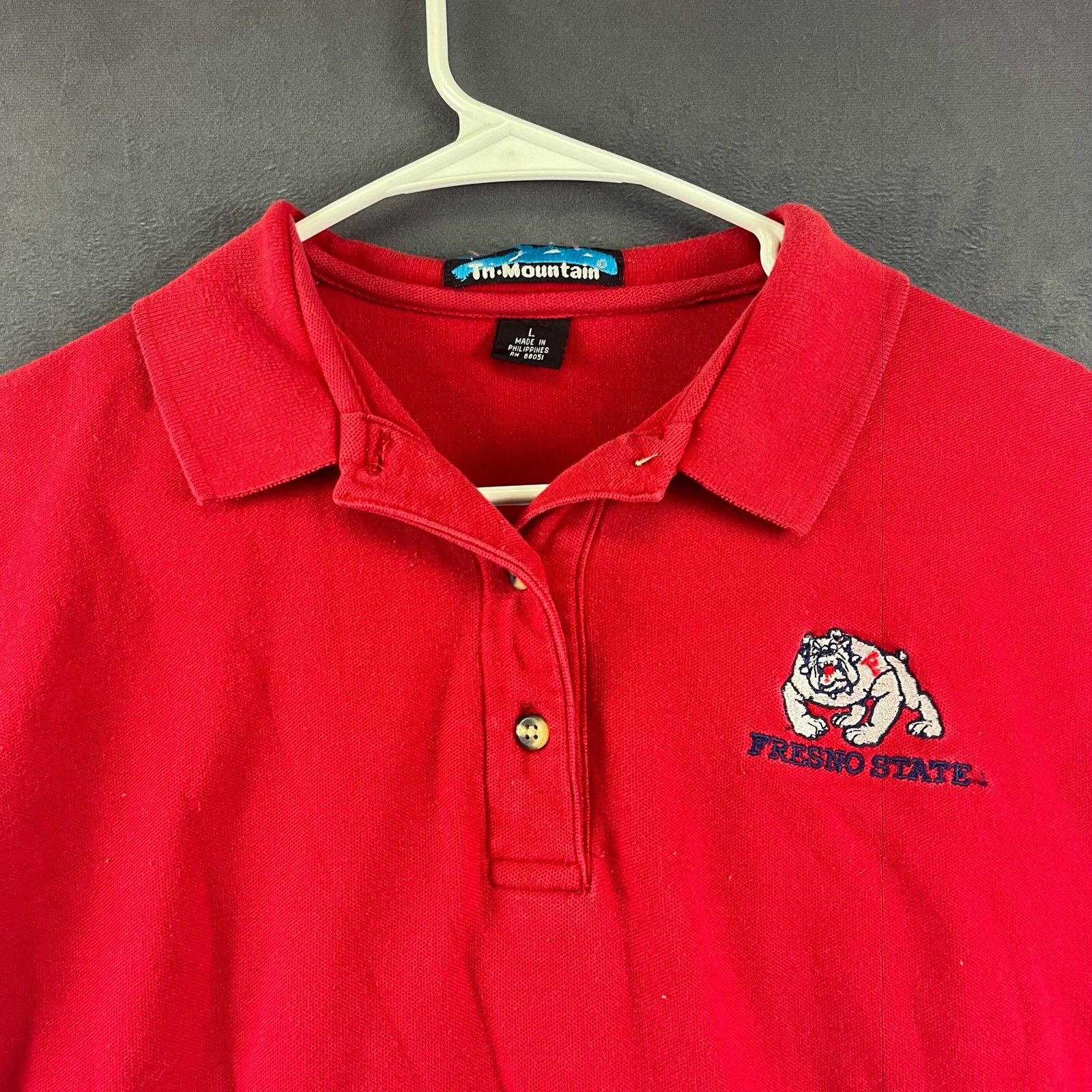 Other Vintage Tri-Mountain Men’s Large Fresno State Polo Bulldogs Size US L / EU 52-54 / 3 - 2 Thumbnail