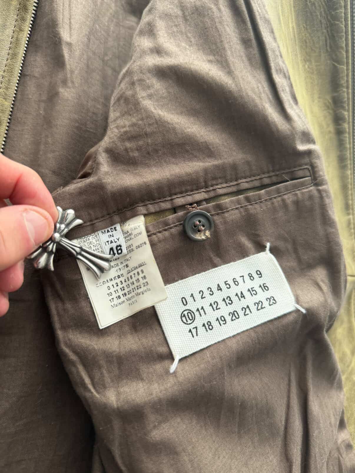Maison Margiela SS2010 Maison Margiela Buffalo Leather Jacket Size US S / EU 44-46 / 1 - 3 Thumbnail