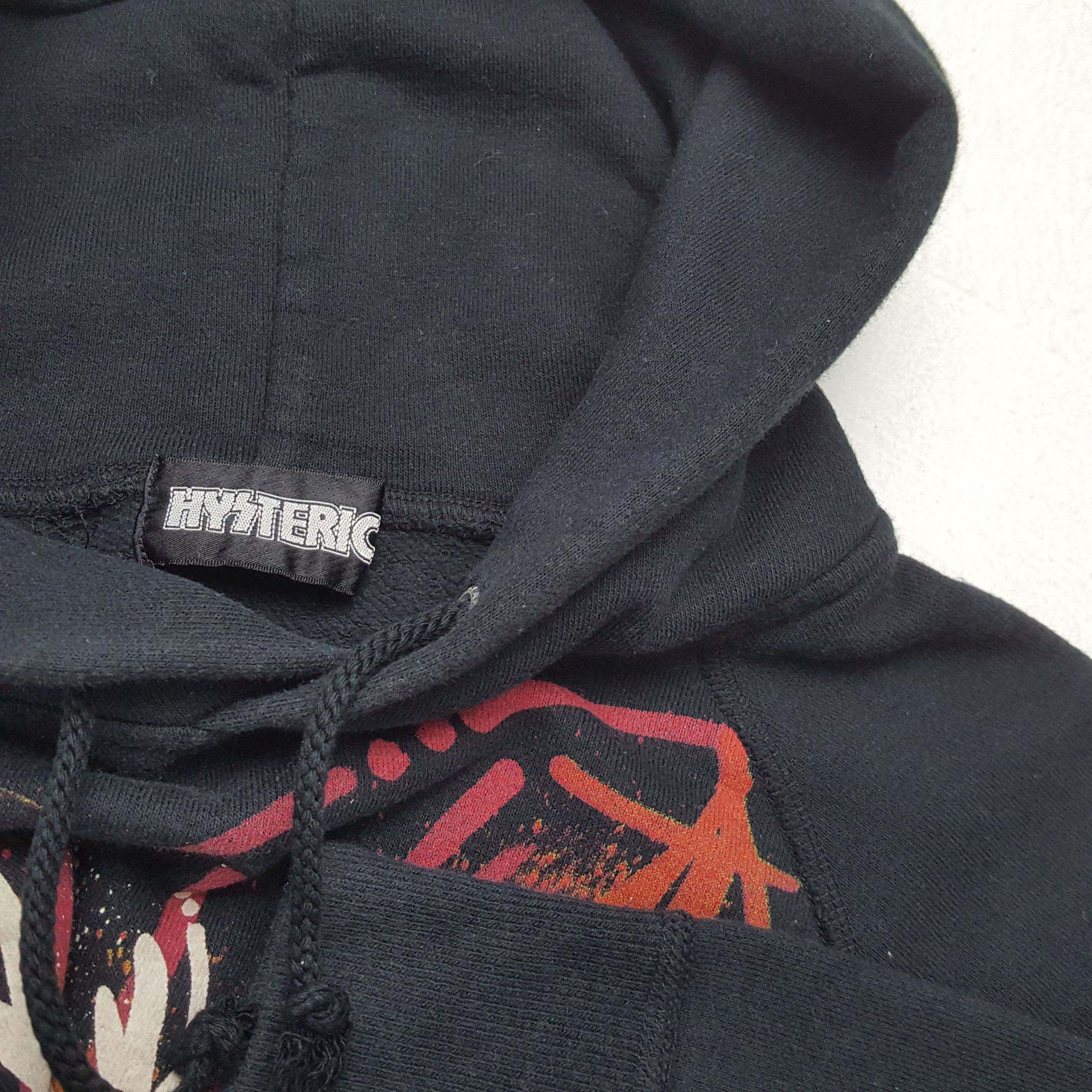 Hysteric Glamour × Japanese Brand × Vintage HYSTERIC GLAMOUR Japanese Brand Custom Art Hoodies Size XS / US 0-2 / IT 36-38 - 9 Thumbnail