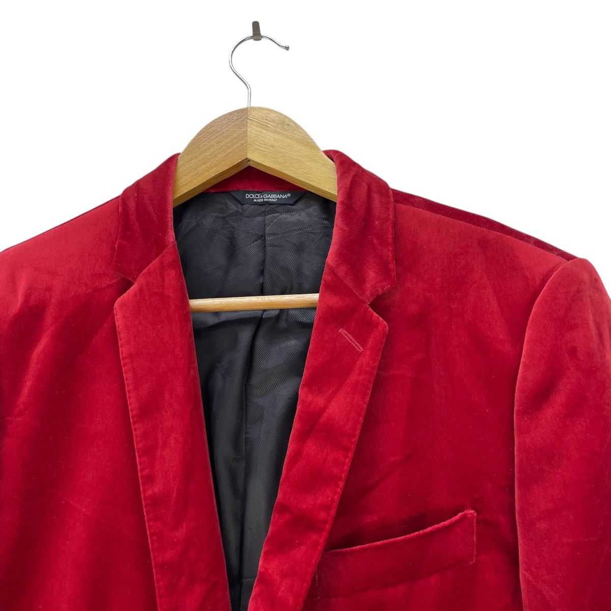 Dolce & Gabbana 🔥 Dolce & Gabbana Martini Velvet Jacket Size US M / EU 48-50 / 2 - 4 Thumbnail