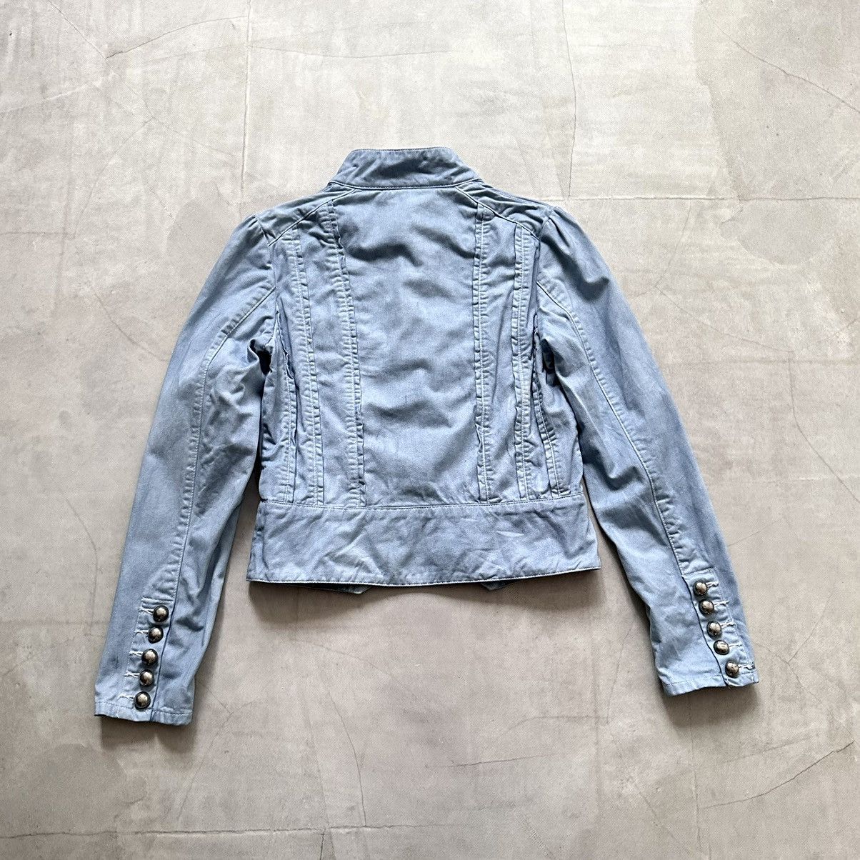 Hysteric Glamour × Undercover 00s Napoleon Military Jacket YSL LGB Balmain Vibe Size S / US 4 / IT 40 - 12 Thumbnail