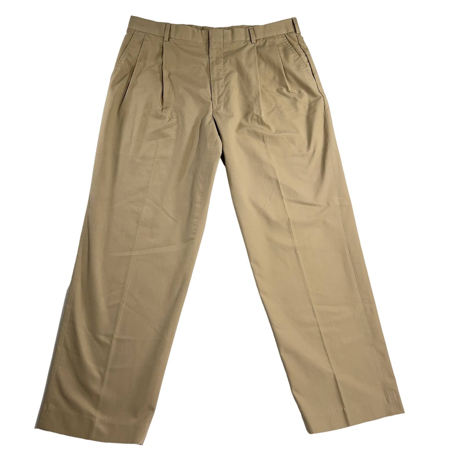 Lands' End Land’s End Chino Pants Men’s 36W Regular x 29L Made In USA Size US 36 / EU 52 - 1 Thumbnail