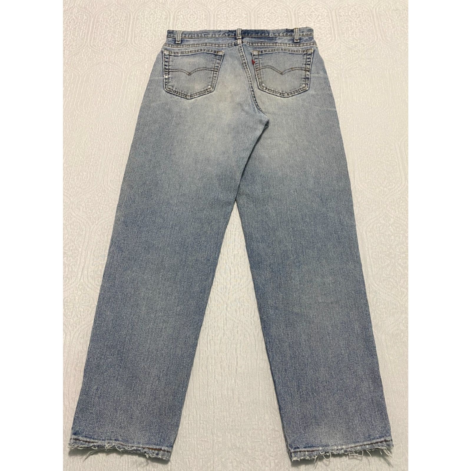 Levi's VINTAGE Levi's Jeans 852 USA Blue 34×32 Regular Men’s 100% Cotton Denim Straight 5-Pocket Size US 34 / EU 50 - 5 Thumbnail