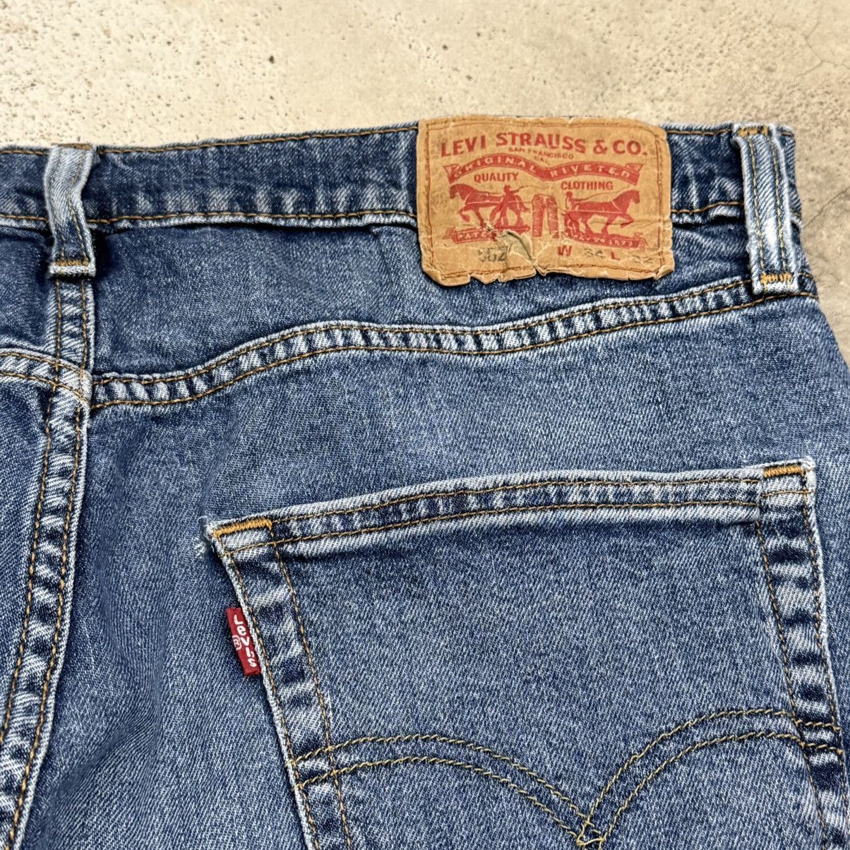 Levi's Y2K Levis 502 Stretch Jeans Denim Pants Size US 34 / EU 50 - 14 Thumbnail