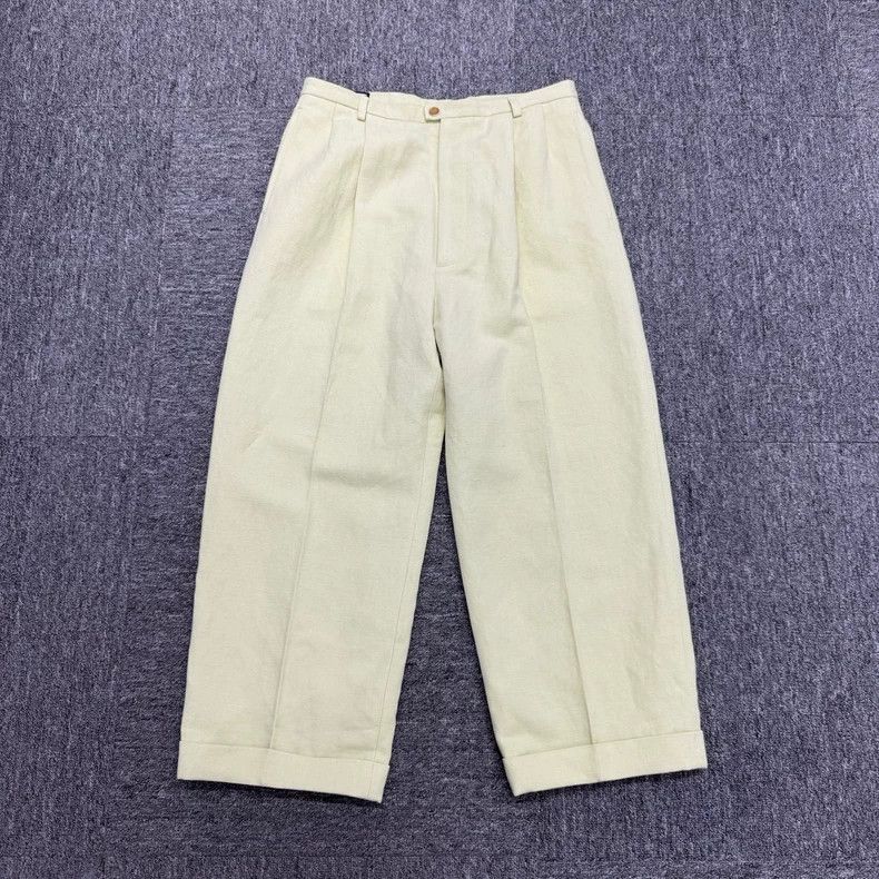 Gucci Gucci Linen Casual Pants Size 46-dmc Size US 31 - 1 Thumbnail