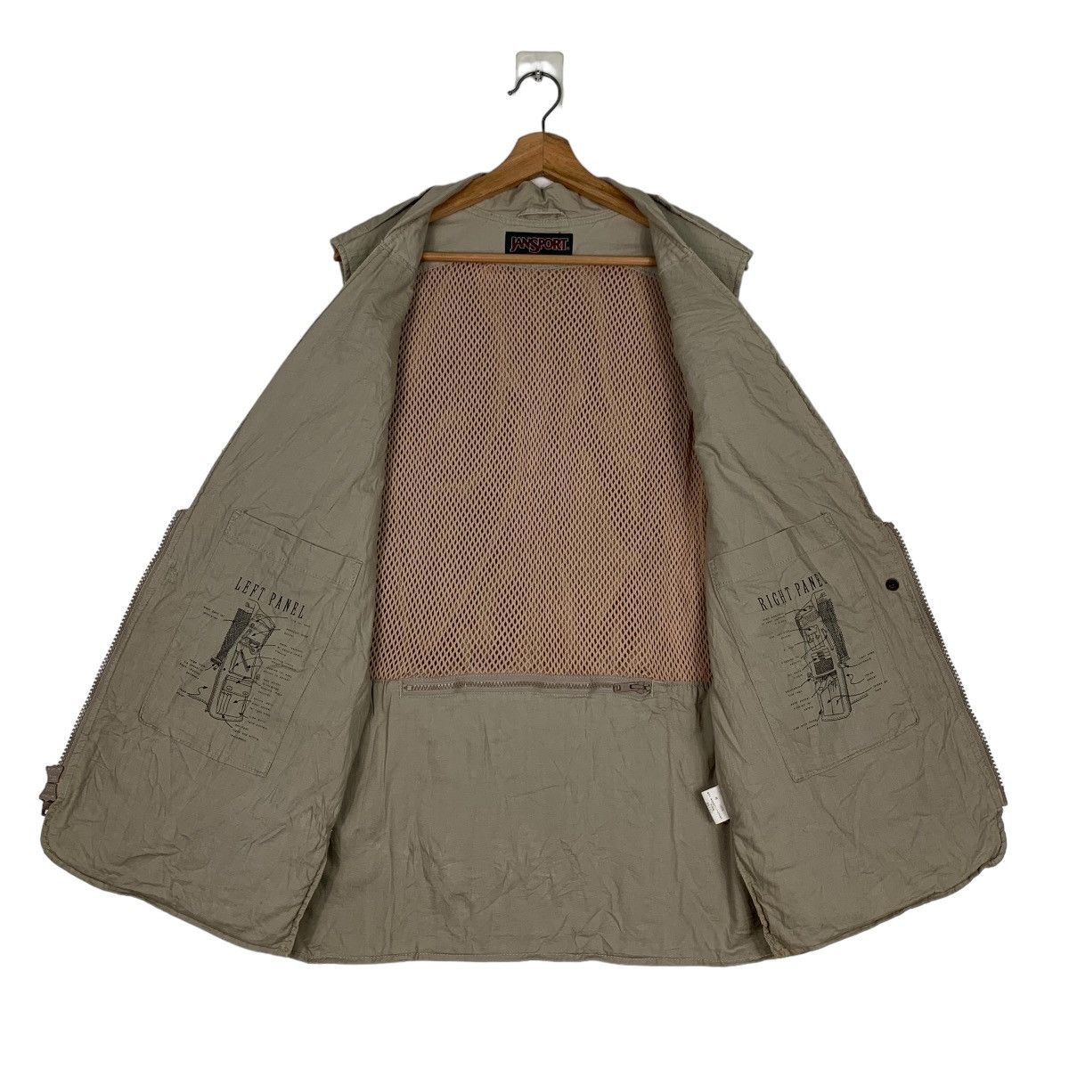 Jansport JANSPORT Utility Tactical Multipocket Vest #0878-C39 Size US L / EU 52-54 / 3 - 12 Thumbnail