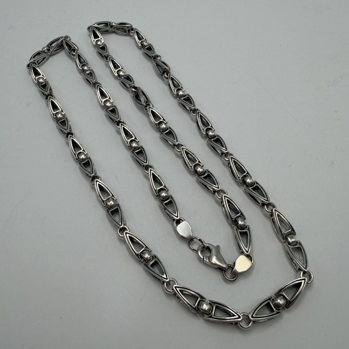 Sterling Silver Vintage 925 Sterling Silver Rocco Barocco Chain Necklace 58g Size ONE SIZE - 8 Thumbnail