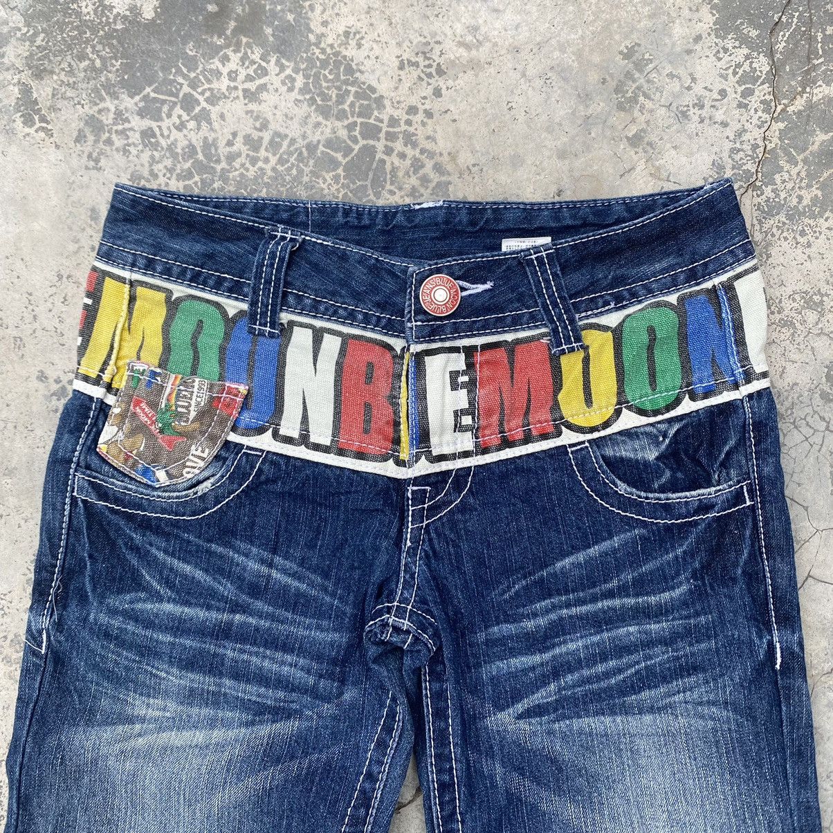 Vintage BLUE MOON Low Rise Jeans Size US 29 - 3 Thumbnail
