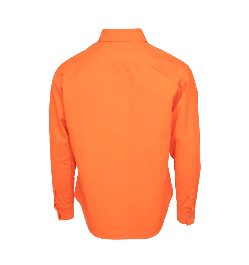 Human Made o1h1sh11224 Twill Work Shirt in Orange Size US M / EU 48-50 / 2 - 2 Thumbnail
