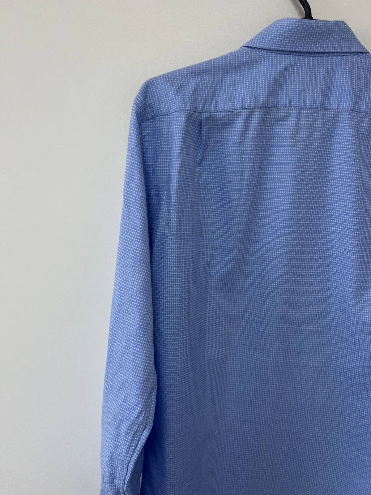 Boggi Authentic Boggi Milano Tailored Fit Button Shirt Blue 41/16 Size US XS / EU 42 / 0 - 18 Thumbnail