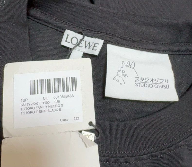 Loewe LOEWE Dragon Cat Embroidered T-shirt Size S / US 4 / IT 40 - 8 Thumbnail