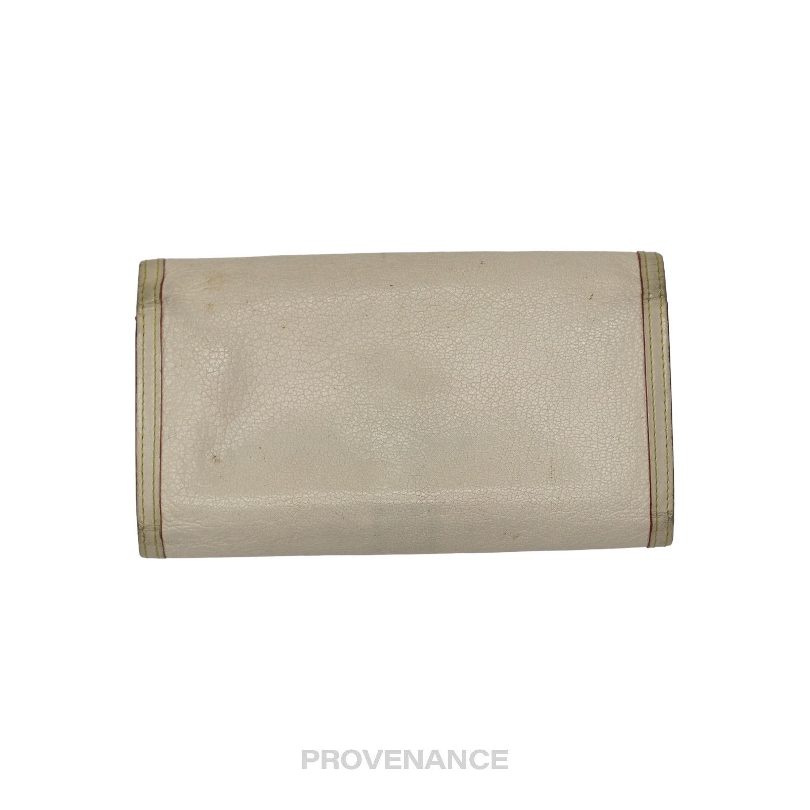 Louis Vuitton 🔴 Louis Vuitton International Wallet - White Suhali Leather Size ONE SIZE - 2 Thumbnail
