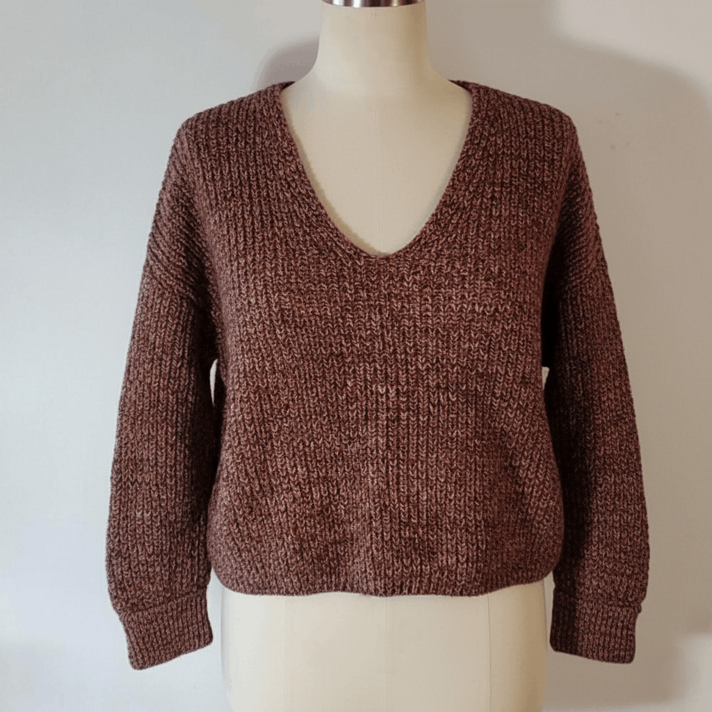 French Connection French Connection Size S/M Sweater Oversized Knit Cotton Size M / US 6-8 / IT 42-44 - 2 Thumbnail