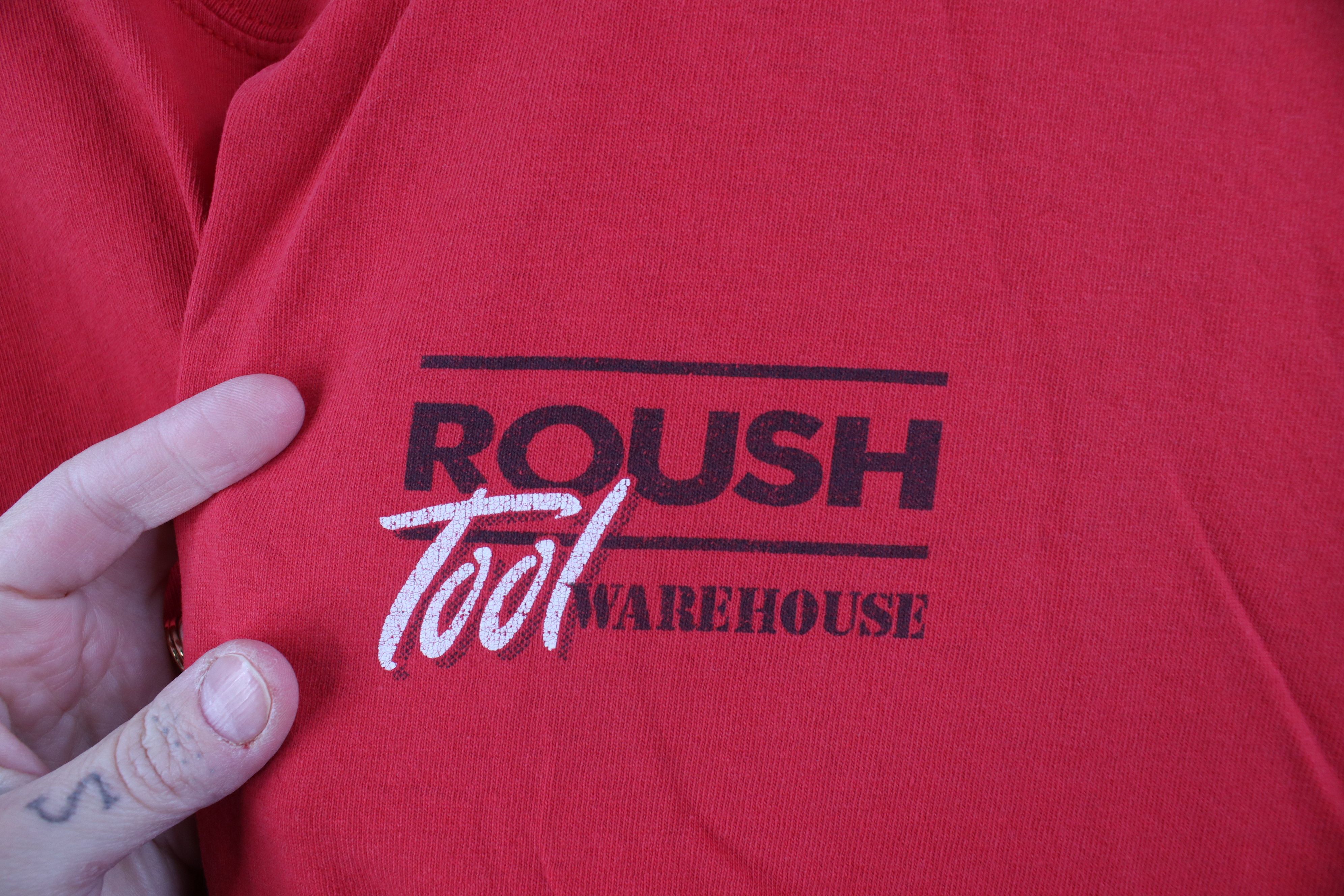 Vintage Vintage Roush Racing Tool Warehouse Short Sleeve T-Shirt Red Size US XXL / EU 58 / 5 - 4 Thumbnail