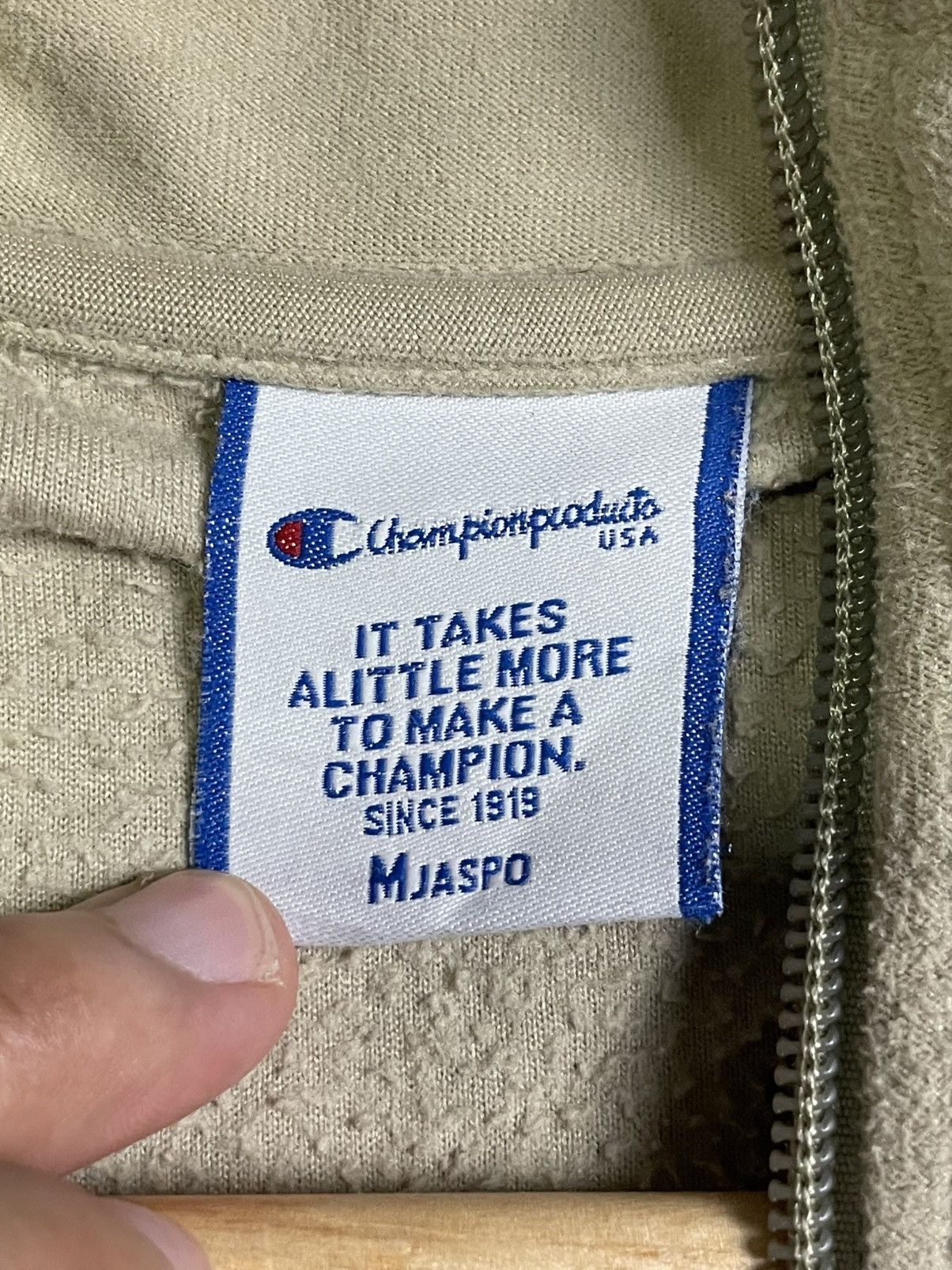 Champion × Designer × Vintage Champion x Vintage Half Zipped Pullover (36) Size US M / EU 48-50 / 2 - 7 Thumbnail