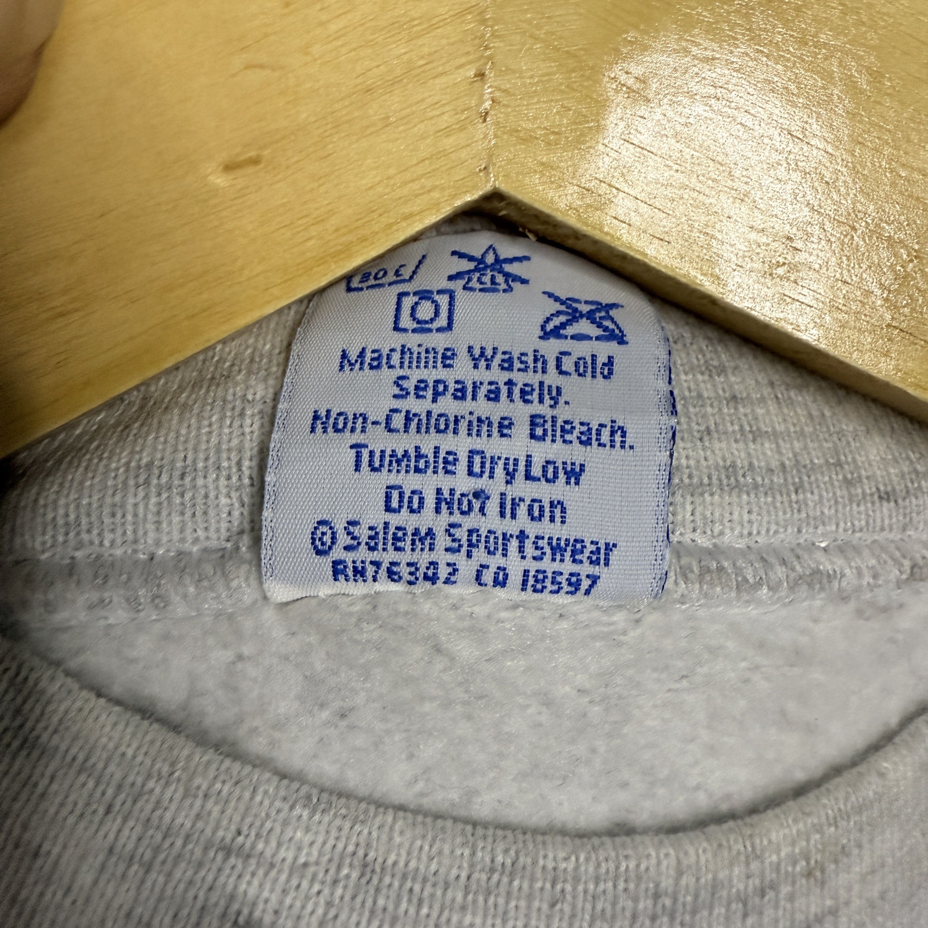 Salem Sportswear Salem x michael jordan vintage Nba sweatshirt 80s Size US L / EU 52-54 / 3 - 5 Thumbnail