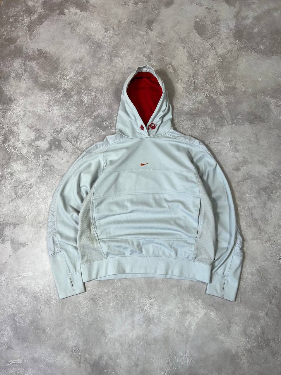 Nike × Vintage Vintage Nike 90s Hoodie Center Swoosh Size M / US 6-8 / IT 42-44 - 1 Thumbnail