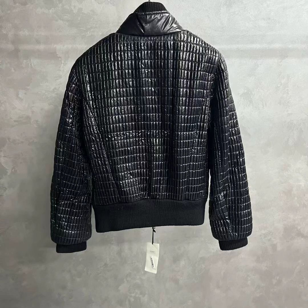 Loro Piana black long sleeve knitted fur jacket Size US L / EU 52-54 / 3 - 2 Thumbnail