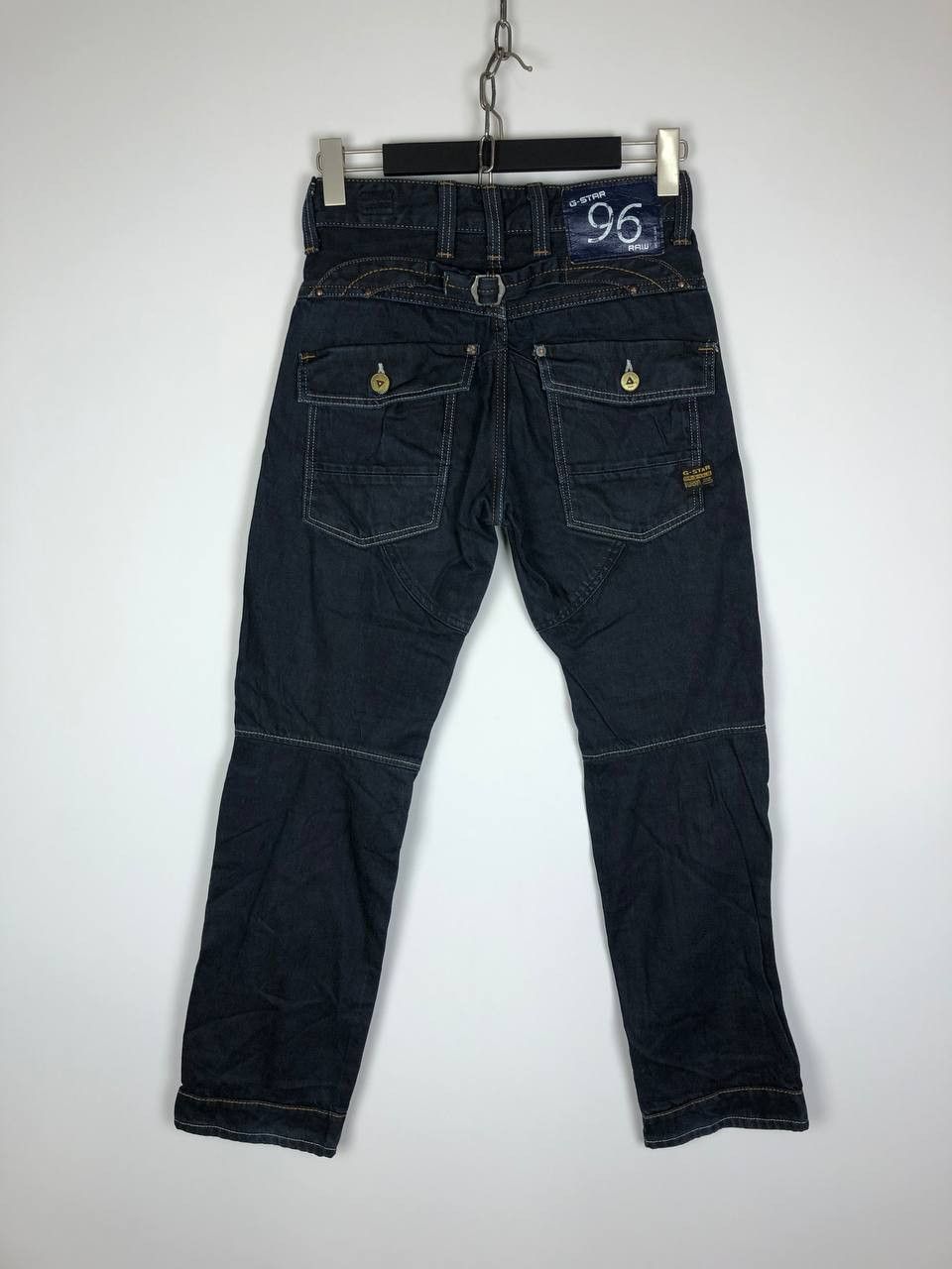G-Star G-Star Raw Elwood Heritage Narrow Denim Jeans Pants 28x32 Size US 28 / EU 44 - 6 Thumbnail