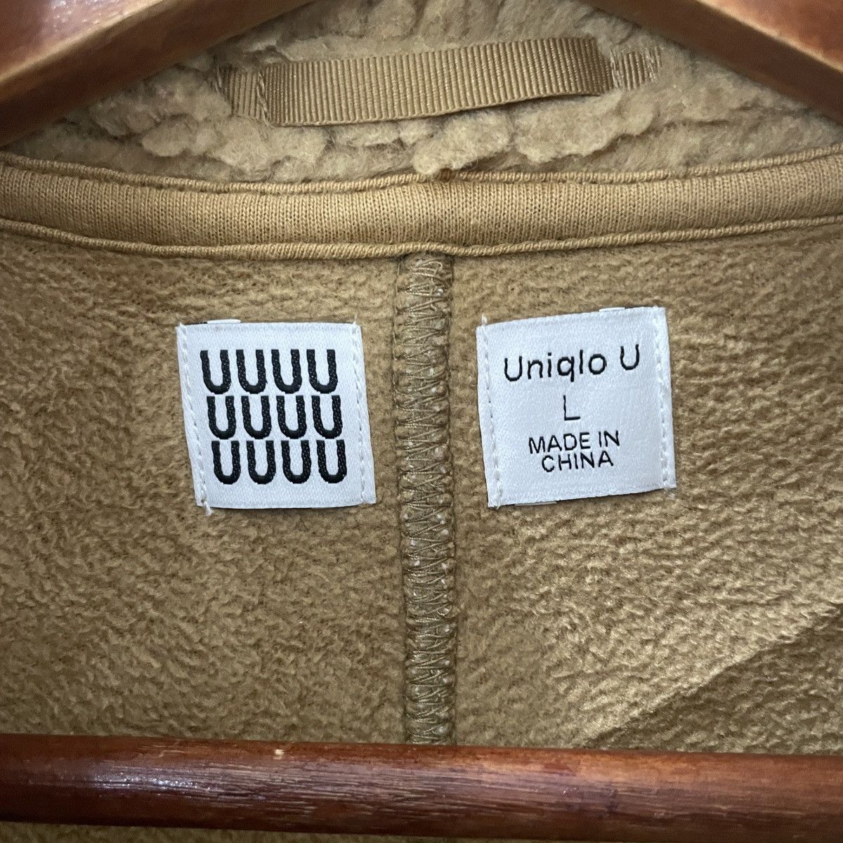 Lemaire × Uniqlo Vintage Uniqlo X Lemaire Fleece Jacket Size US L / EU 52-54 / 3 - 5 Thumbnail