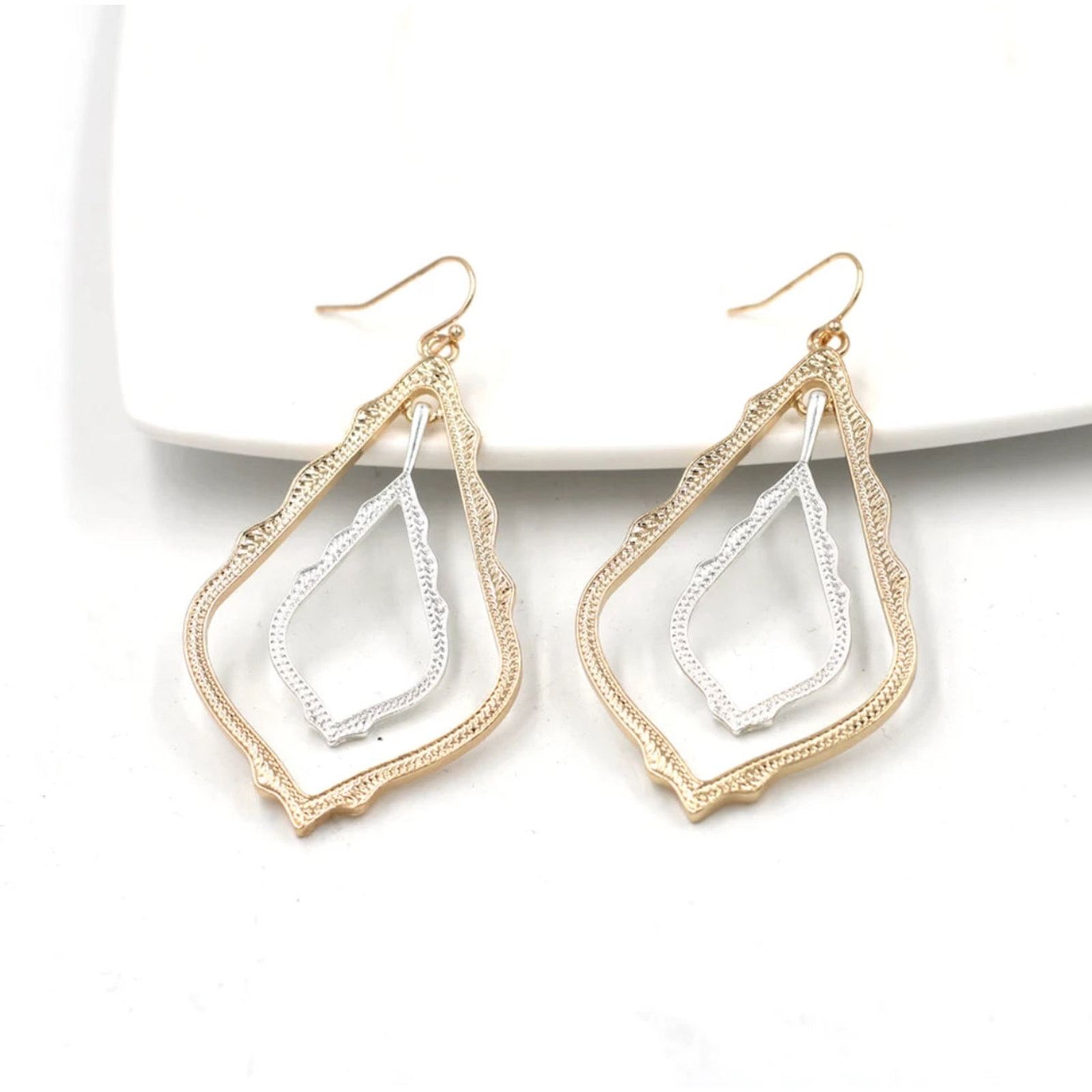 Diamond Earrings x Jewelry Lbu Simon Drop Earrings in Gold, Women's