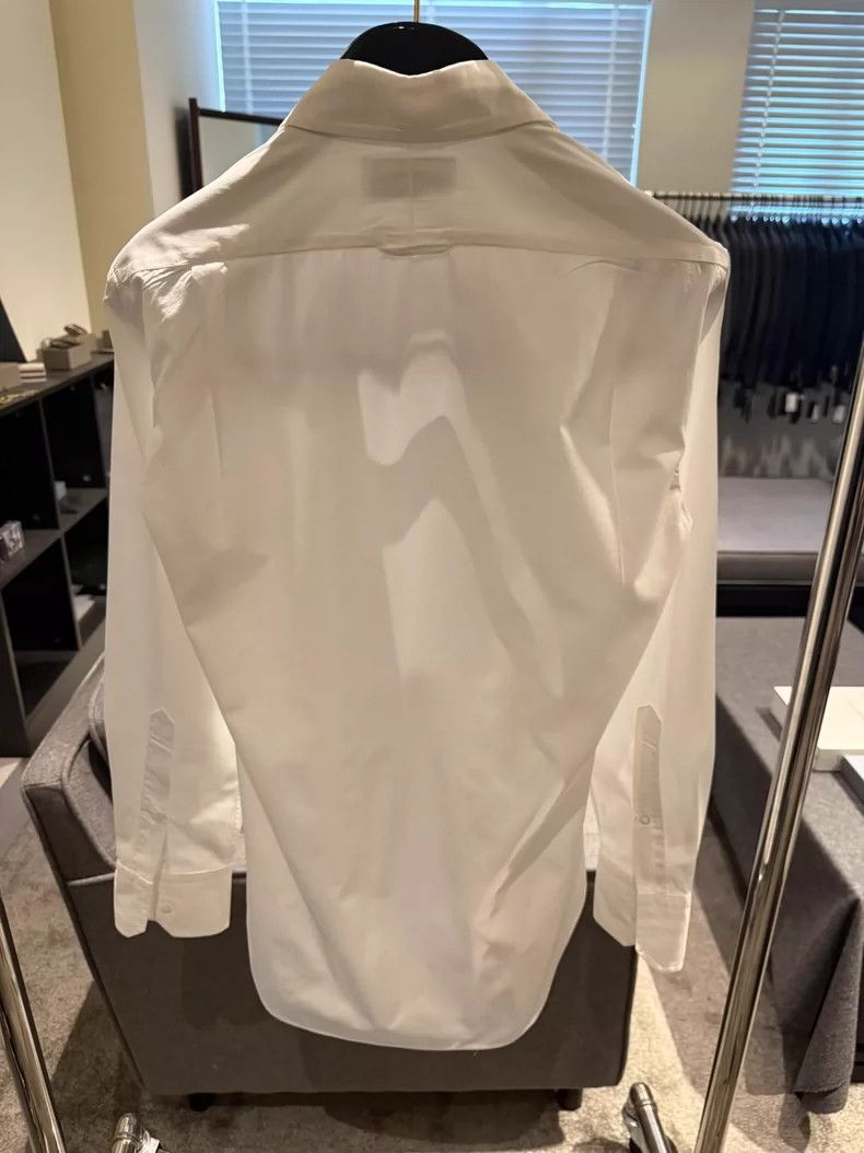 Thom Browne Thom Browne Classic three-color logo shirt with door flap 2 Size US S / EU 44-46 / 1 - 2 Thumbnail