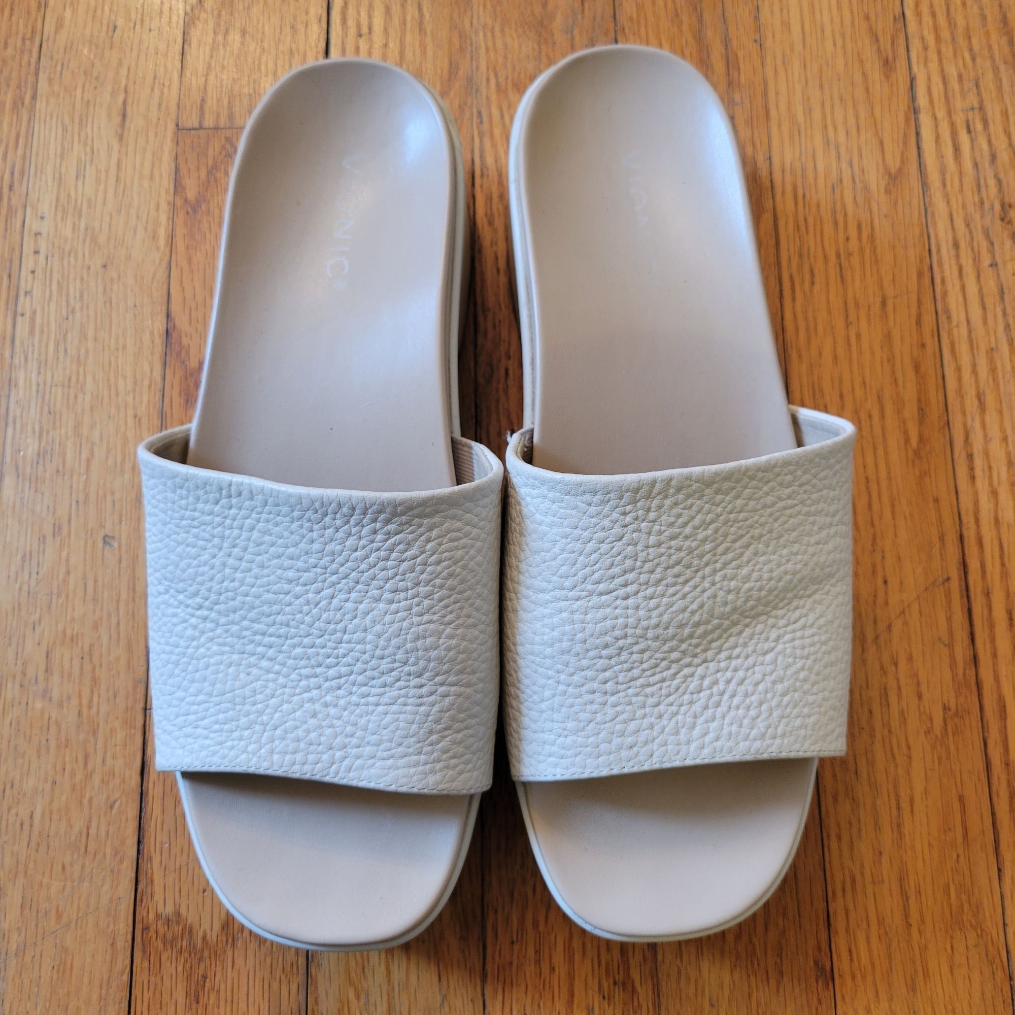 Vionic Vionic Trista Platform Sandals 11 EU 42 Beige Textured Leath Size US 11 / IT 41 - 8 Thumbnail