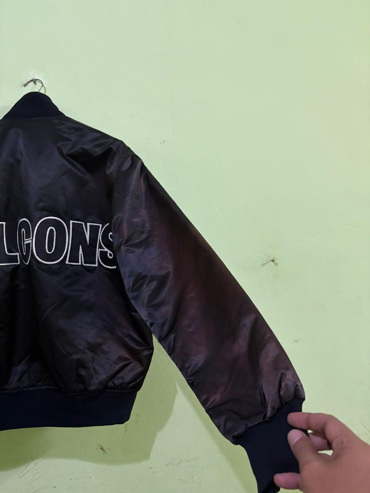 NFL × Starter VTG 80’s Atlanta Falcons Jacket Design NFL Jacket Size US L / EU 52-54 / 3 - 8 Thumbnail