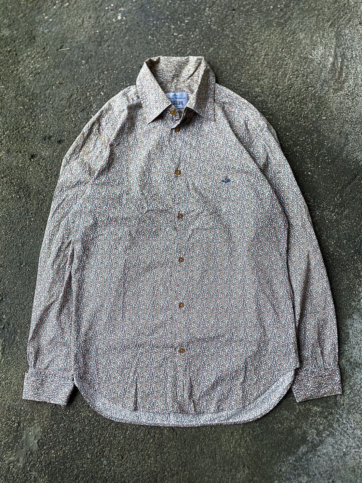 Vivienne Westwood VIVIENNE WESTWOOD MAN BUTTON DOWN SHIRT Size US L / EU 52-54 / 3 - 1 Thumbnail