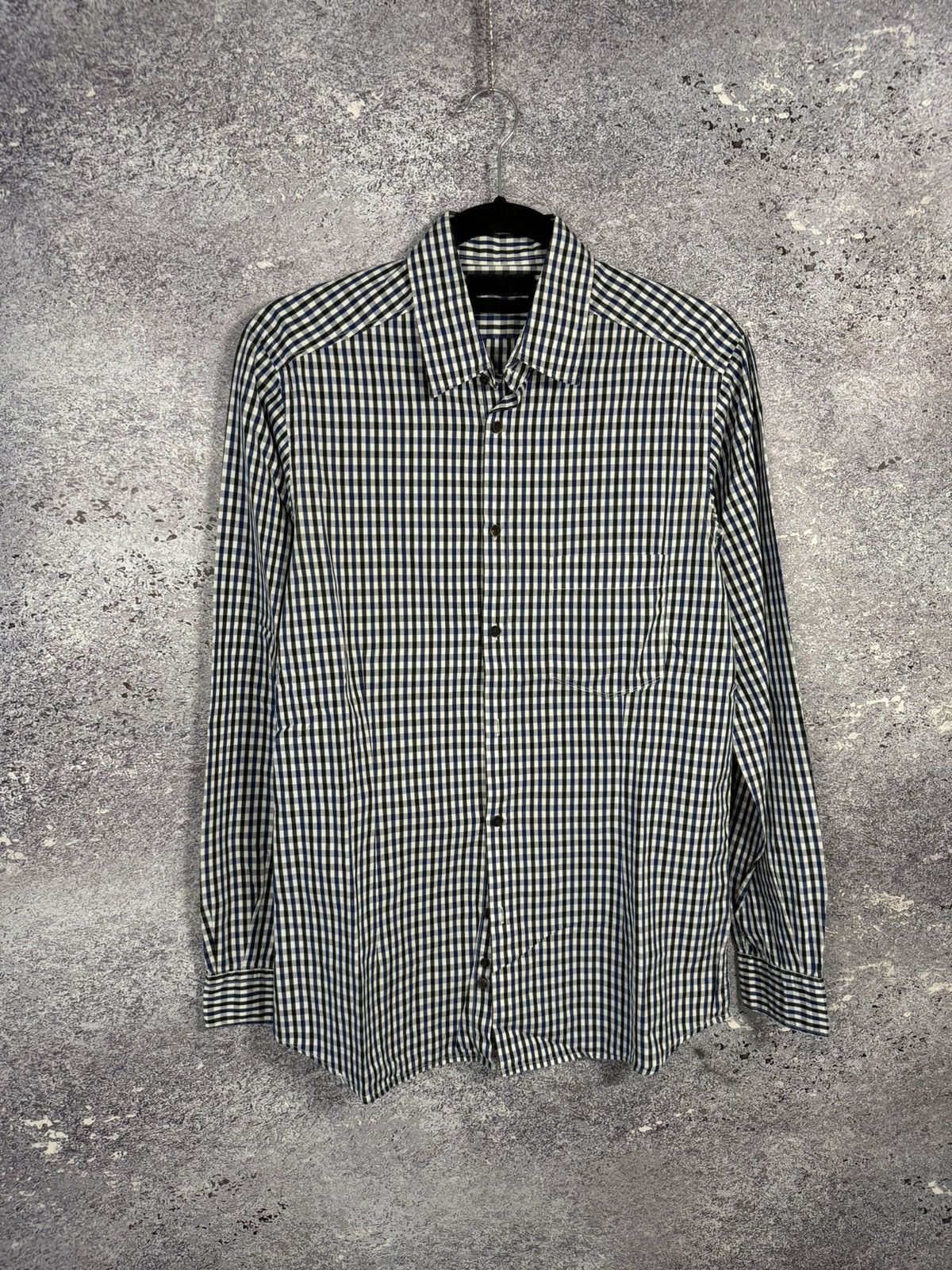 Diesel × Diesel Black Gold × Vintage Vintage Diesel Black Gold Man’s Shirt Button Up LS Small Size US S / EU 44-46 / 1 - 1 Thumbnail