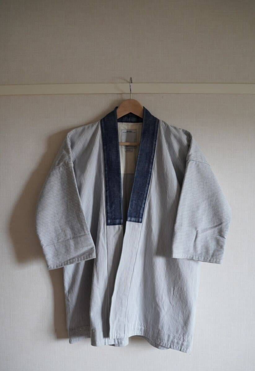 Visvim 2012 Hickory Sanjuro Kimono Size US M / EU 48-50 / 2 - 2 Thumbnail