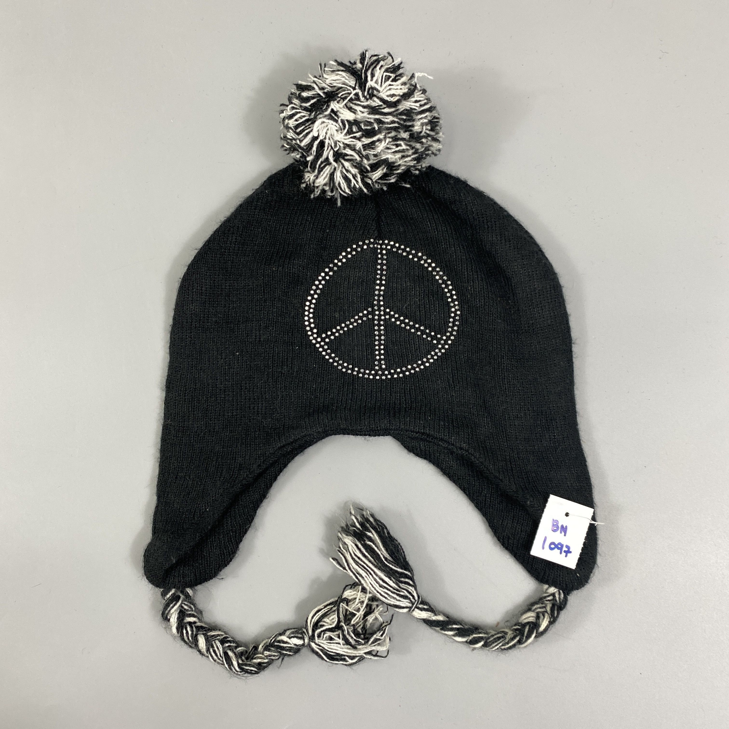 Japanese Brand Peace Ear Flap Snow Cap -BN1097 Size ONE SIZE - 6 Thumbnail