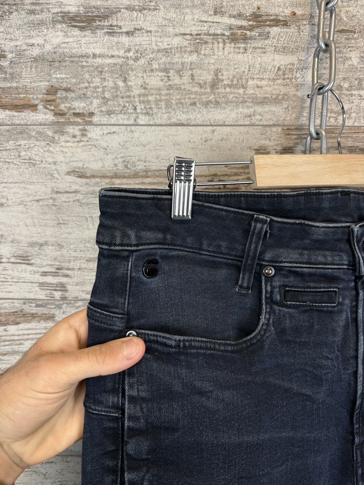 G-Star Mens G Star Raw D- STAQ 3D SUPER SLIM jeans pants Size US 31 - 6 Thumbnail