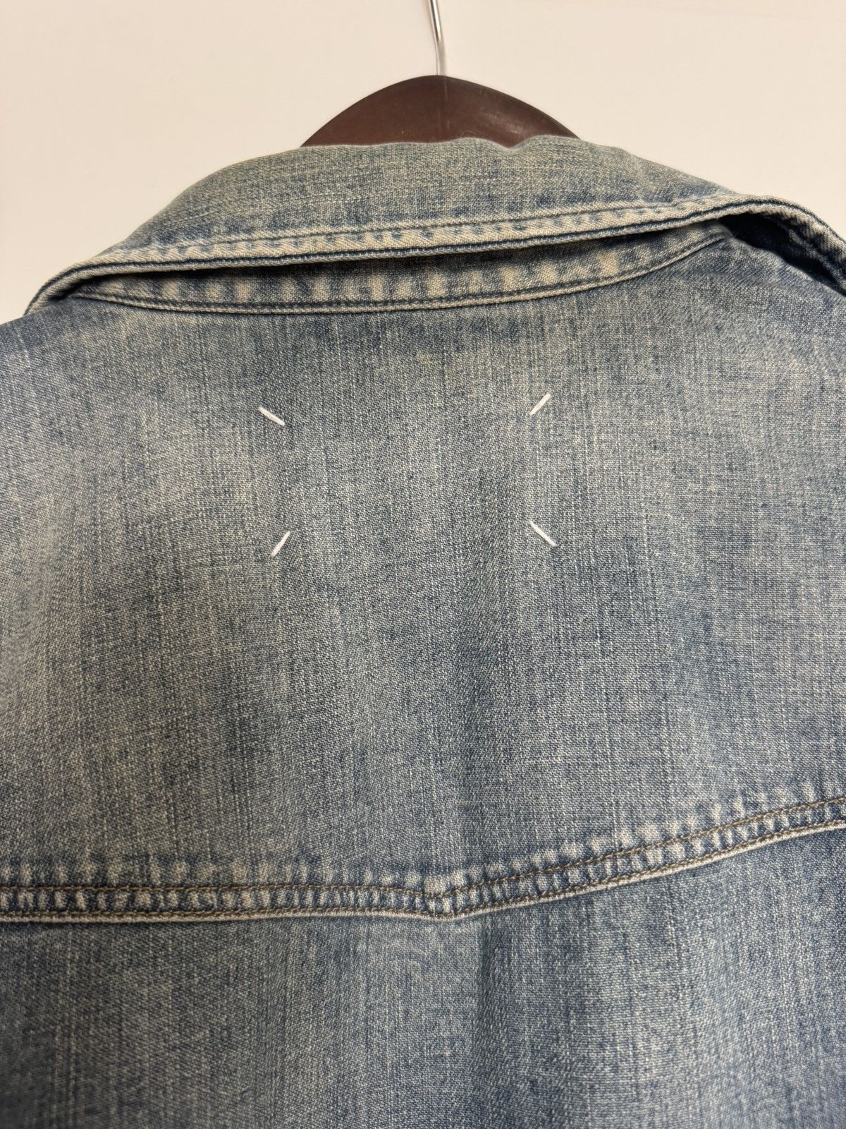 Maison Margiela Maison Margiela Denim Shirt Size US S / EU 44-46 / 1 - 5 Thumbnail