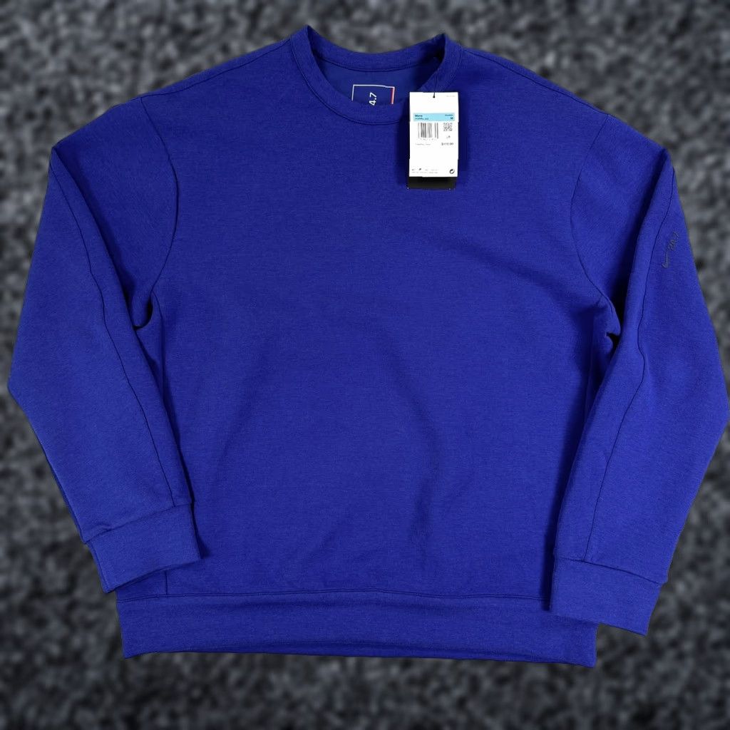 Nike Nike Dri-FIT 24/7 Sweatshirt Mens Medium Blue Training Crewneck Pullover Size US M / EU 48-50 / 2 - 1 Thumbnail