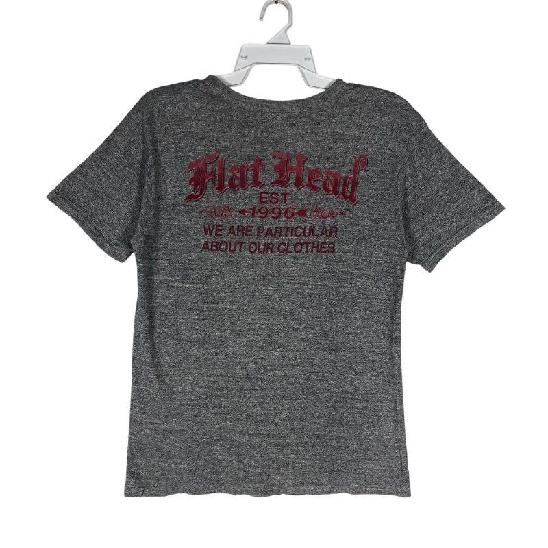 The Flat Head Vintage 90s The Flat Head T-shirt Size US M / EU 48-50 / 2 - 5 Thumbnail