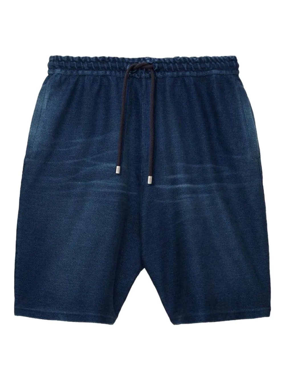 Loewe o1mle0226 Logo Patch Bermuda Shorts in Blue Size US 36 / EU 52 - 1 Thumbnail