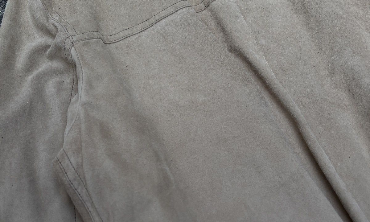 Prada 2009 Suede Leather Jacket Size US L / EU 52-54 / 3 - 10 Thumbnail