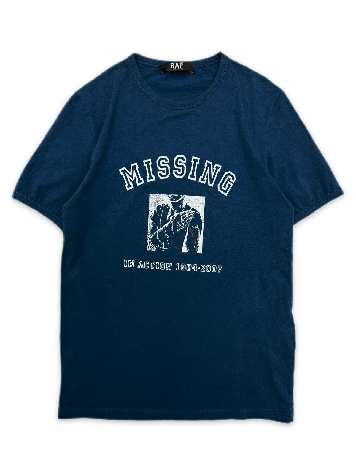 Pre-owned Raf Simons Ss07 Raf By  ‘missing In Blue