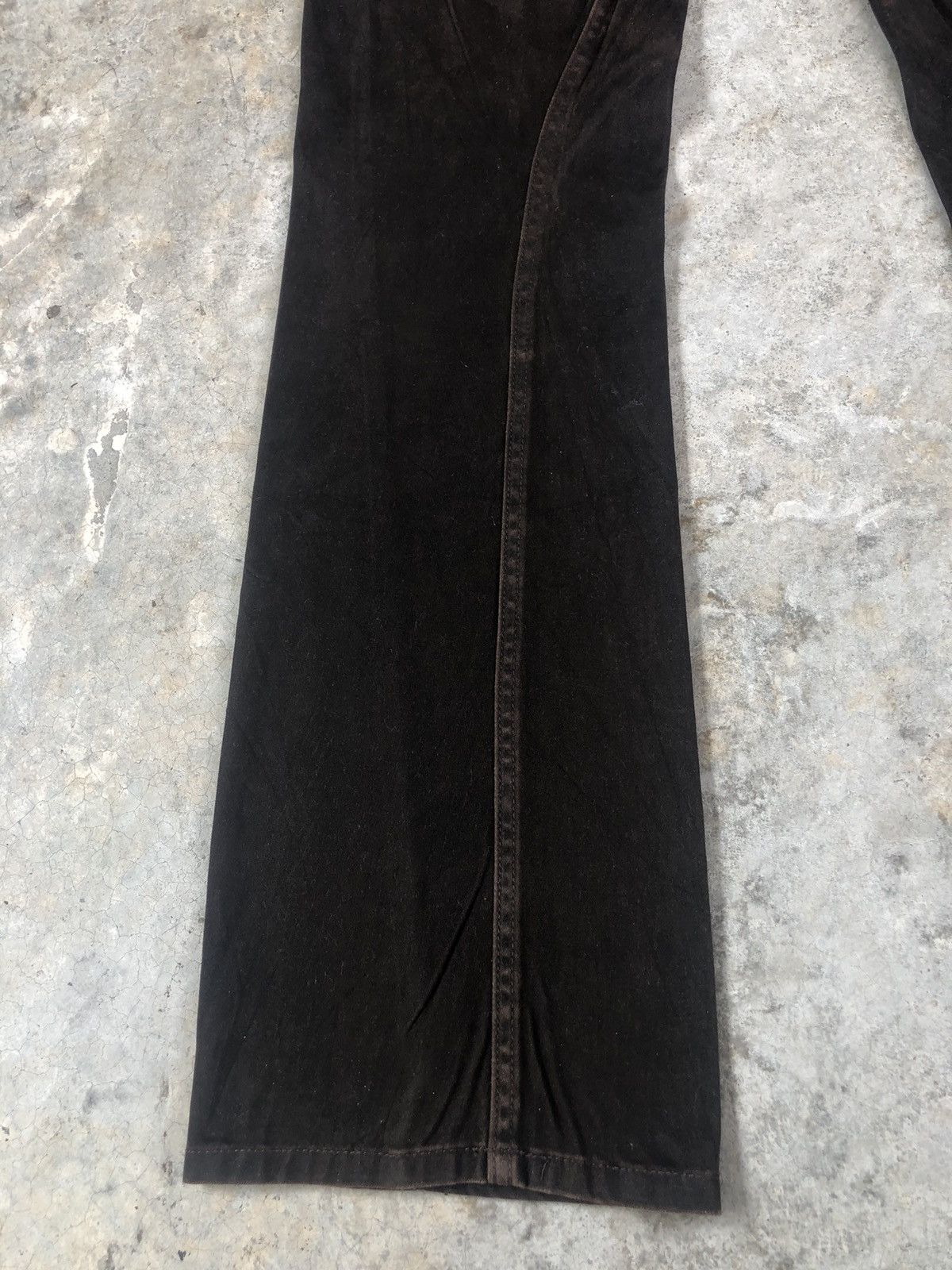 Lee Japanese Lee Flared Jeans Distressed Jeans Suede Size US 32 / EU 48 - 11 Thumbnail