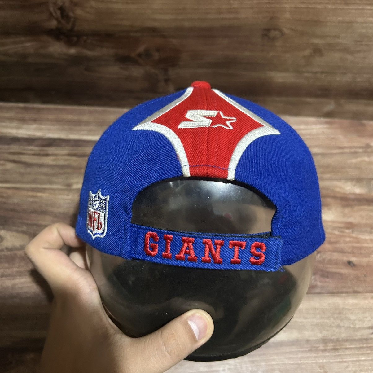 Starter Starter vintage hats giants logo blue Size ONE SIZE - 4 Thumbnail