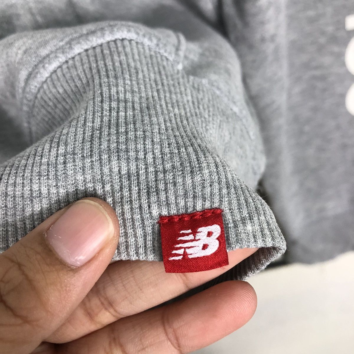 Japanese Brand 📌Vintage Hoodie Sweater New Balance Big Logo Spell Out Size US XS / EU 42 / 0 - 18 Thumbnail