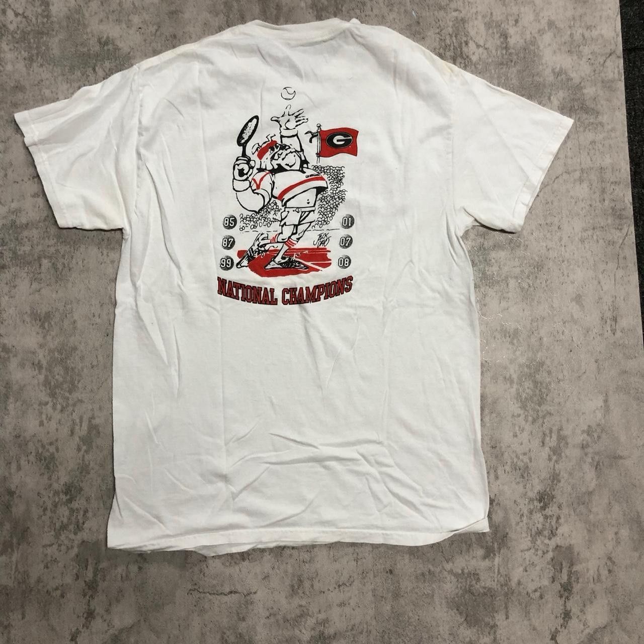 Other White Georgia Bulldogs Tennis T-Shirt #UGA #Tennis Size US L / EU 52-54 / 3 - 6 Thumbnail