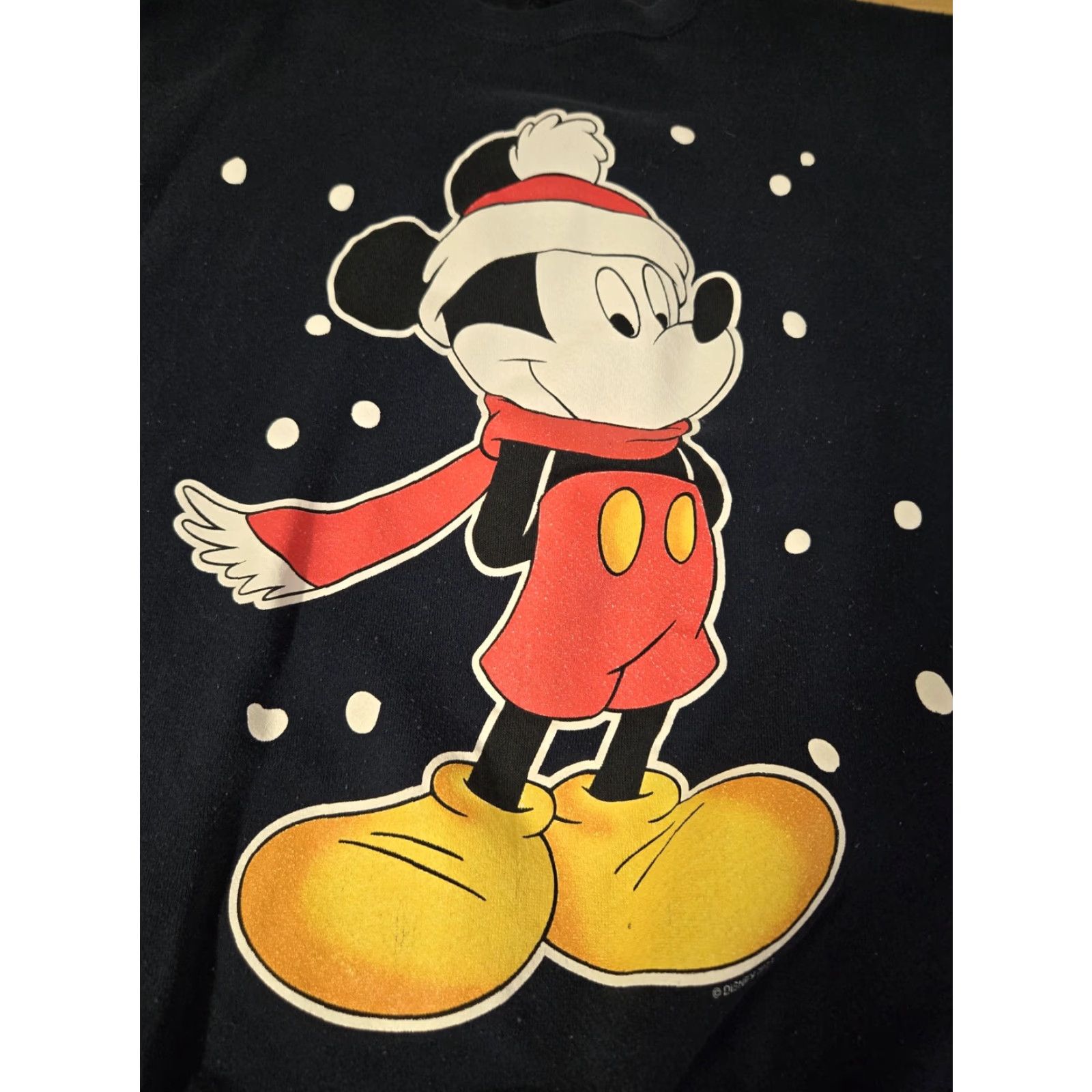 Disney VINTAGE Disney Mickey Unlimited Sweatshirt Mens XL Navy Crewneck Made USA 90s Size US XL / EU 56 / 4 - 2 Thumbnail