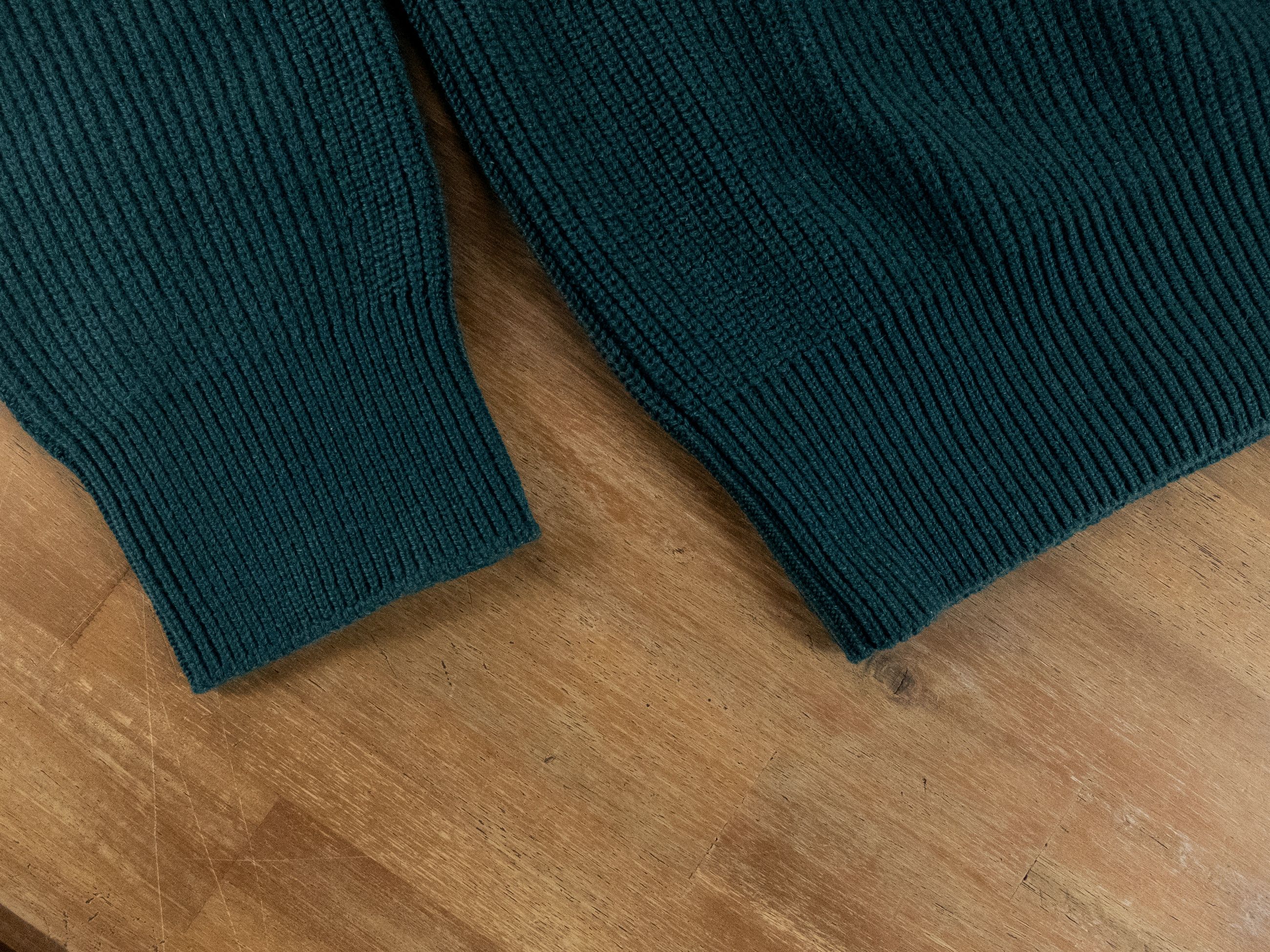 Ermenegildo Zegna ZEGNA Oasi Cashmere green sweater Size Large / 52 Size US L / EU 52-54 / 3 - 4 Thumbnail