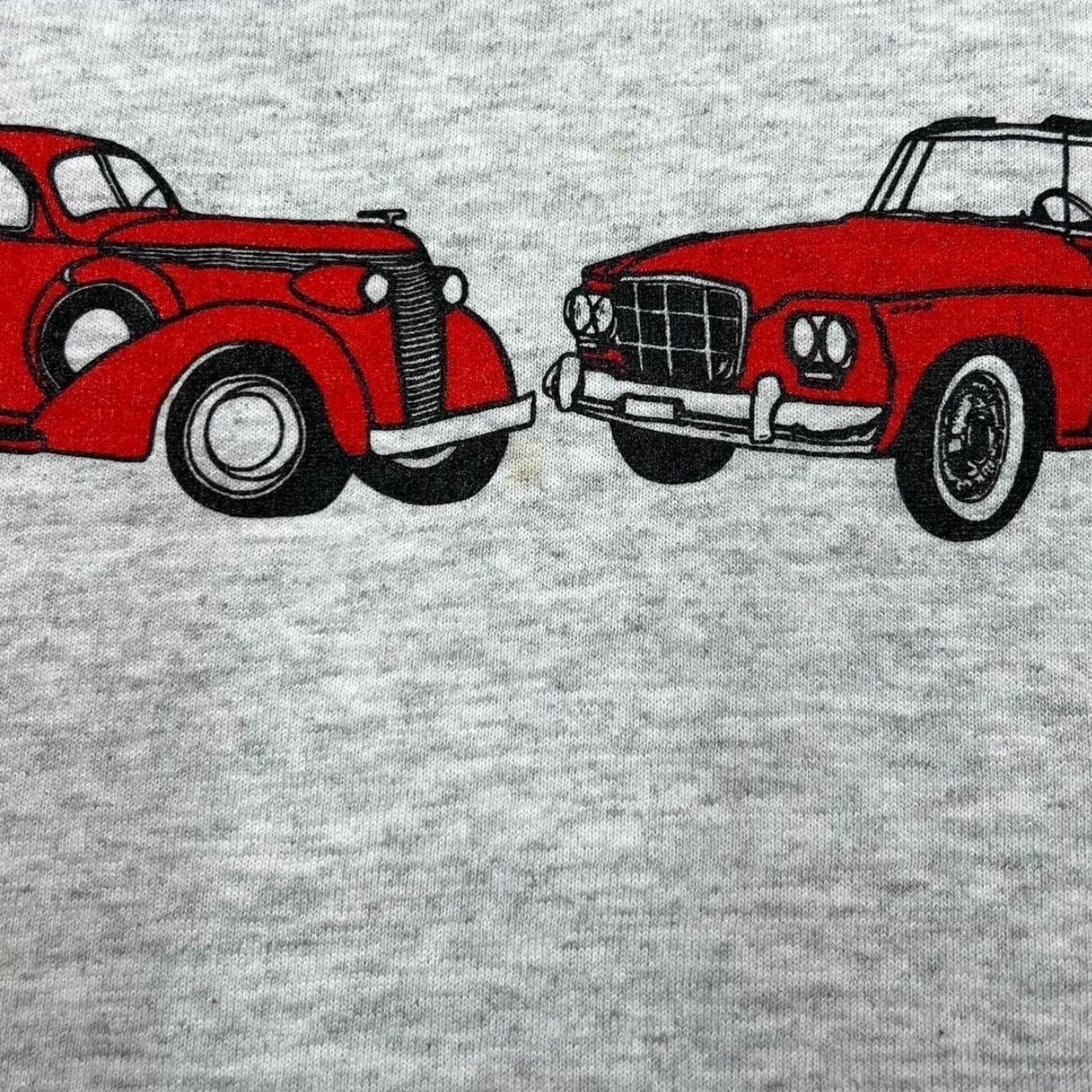 Jerzees VINTAGE Jerzees The Studebaker Drives Club Inc Graphic Single Stitch T-Shirt L XL Grey Mens Vintage Jerzees T-Shirt (1994) Size US L / EU 52-54 / 3 - 6 Thumbnail