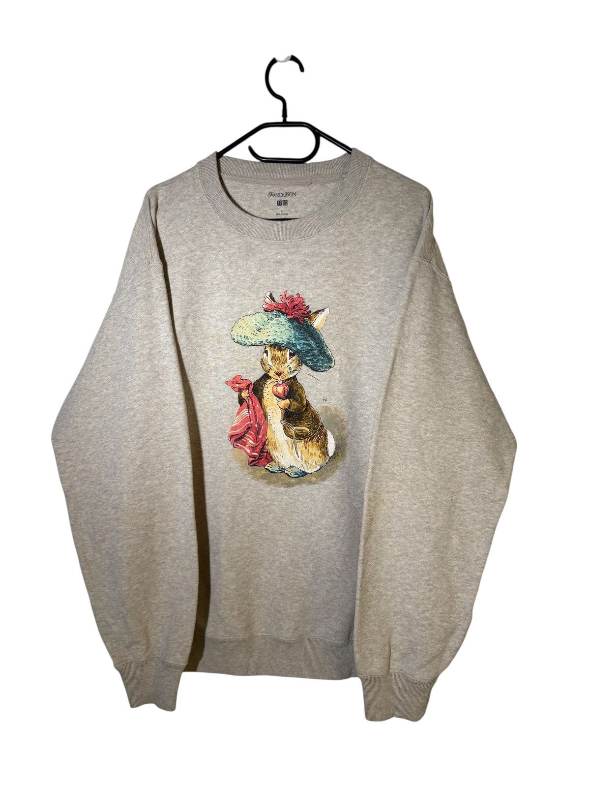 JW Anderson JW Anderson x Uniqlo Sweatshirt Rabbit Logo Rare Designer Size US L / EU 52-54 / 3 - 4 Thumbnail