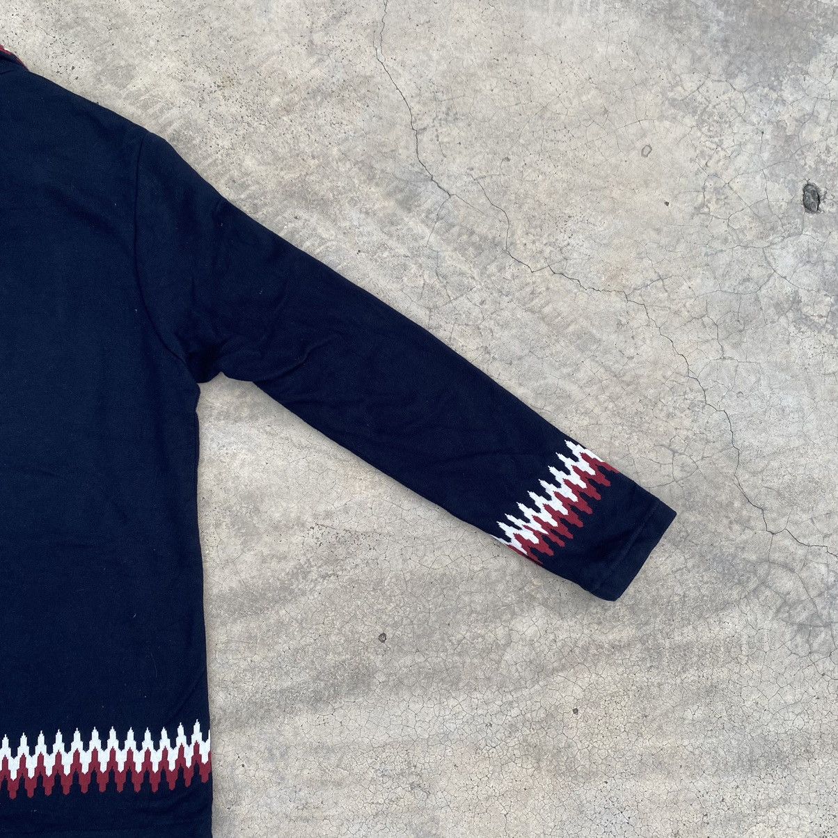 Japanese Brand Japanese Native Chimayo Pattern Knit Jacket Size US S / EU 44-46 / 1 - 12 Thumbnail