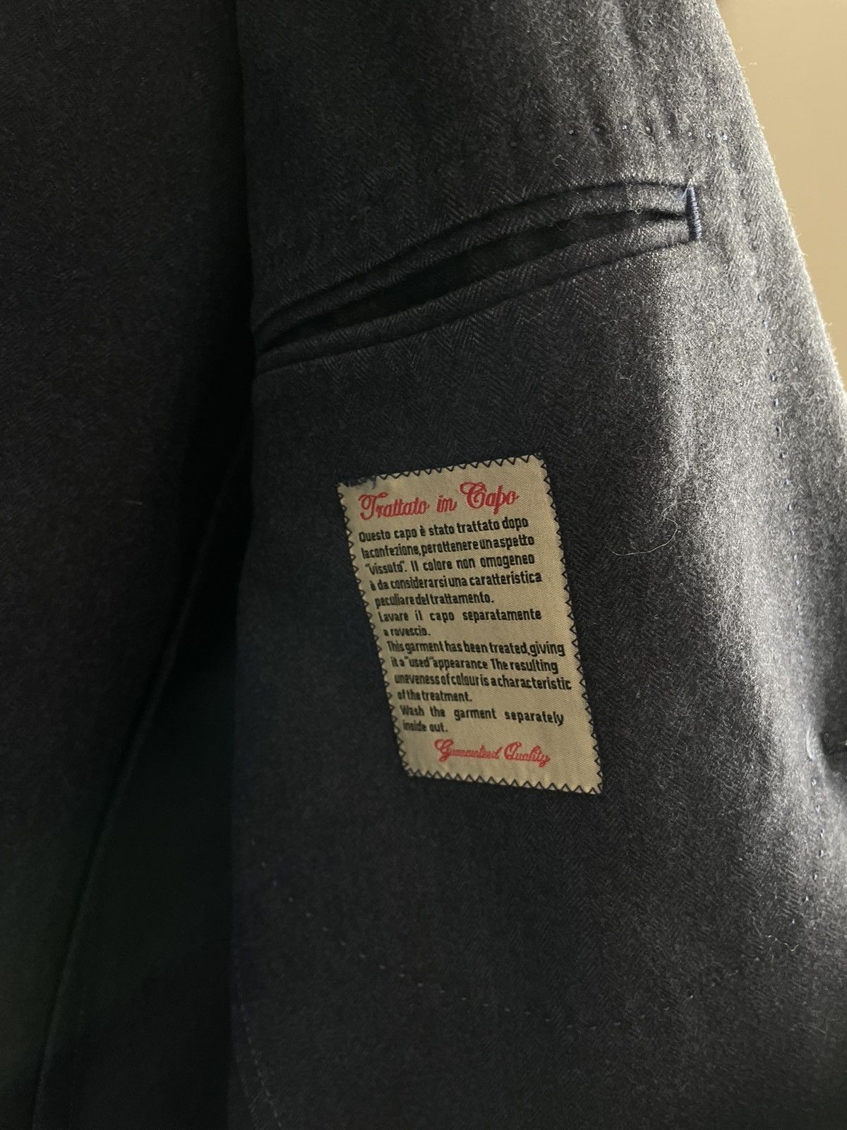 L.B.M. 1911 Lubiam LBM 1911 Unstructured Wool Blazer, Navy Size 50R - 6 Thumbnail